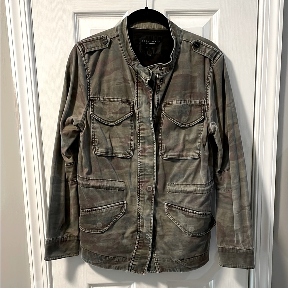 Sanctuary / Anthropologie Camo Jacket